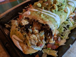 Chimichanga at Nacho Daddy - Summerlin in Las Vegas