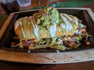 Chimichanga at Nacho Daddy - Summerlin in Las Vegas