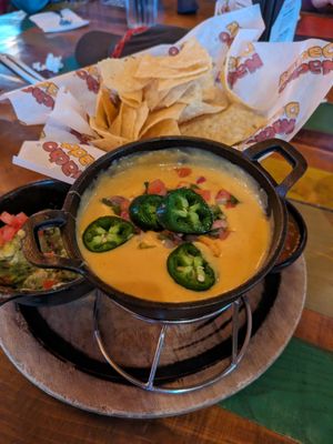 Vegan queso at Nacho Daddy - Summerlin in Las Vegas