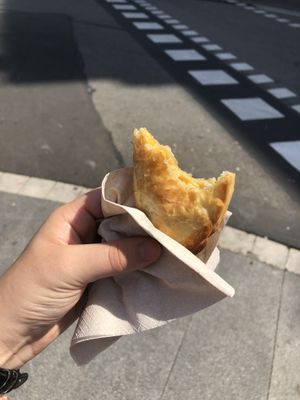 Humita empanada 1 at El Viejo Almacen in Barcelona