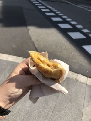 Humita empanada 2 at El Viejo Almacen in Barcelona