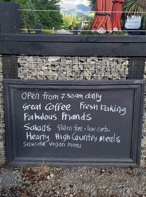 Great coffee & Great food! at Powerhouse Cafe in Hanmer Springs