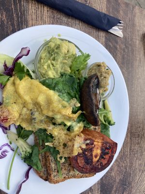 Avocado Toast  at Powerhouse Cafe in Hanmer Springs