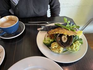 Avo toastt  at Powerhouse Cafe in Hanmer Springs