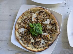 Amori pizza 5/5 amazing! at Veggitalia in Puerto Vallarta