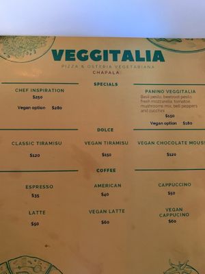   at Veggitalia in Puerto Vallarta