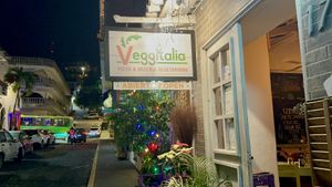   at Veggitalia in Puerto Vallarta