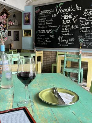 Montepulciano  at Veggitalia in Puerto Vallarta