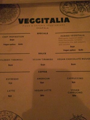   at Veggitalia in Puerto Vallarta