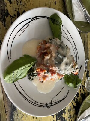 Manicotti   at Veggitalia in Puerto Vallarta