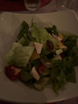Greca salad  at Veggitalia in Puerto Vallarta