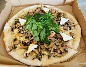 Amici pizza  at Veggitalia in Puerto Vallarta