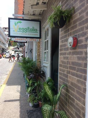 street view at Veggitalia in Puerto Vallarta