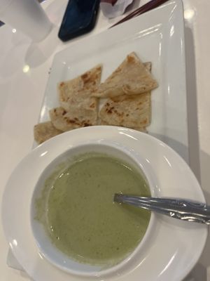 Roti Canai  at VeGreen in Duluth