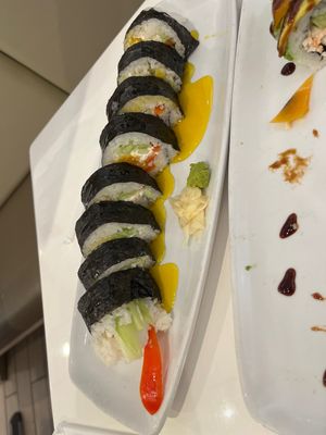 Mango roll  at VeGreen in Duluth