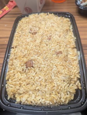 just egg and "spam" fried rice at VeGreen in Duluth