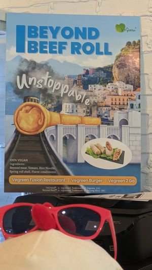 New "beef" rolls at VeGreen in Duluth