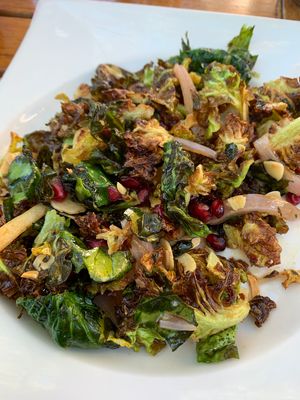 Crispy Brussels sprouts  at The Terrace Restaurant in Pasadena
