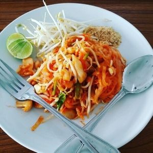 pat-thai at JNA Vegetarian Food in Pattaya