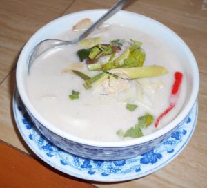 J.N.A Vegetarian food Jomtien - YUMMY! Tom Yum at JNA Vegetarian Food in Pattaya