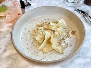 Vegan celeriac  at Plants by Deliciously Ella in London