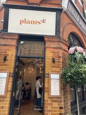 Front door at Plants by Deliciously Ella in London