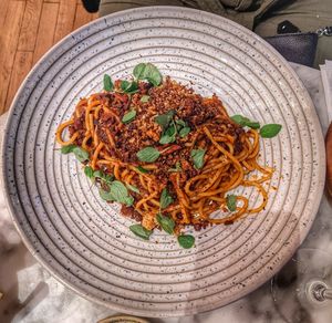 Chestnut, Walnut and Red Wine Ragu at Plants by Deliciously Ella in London