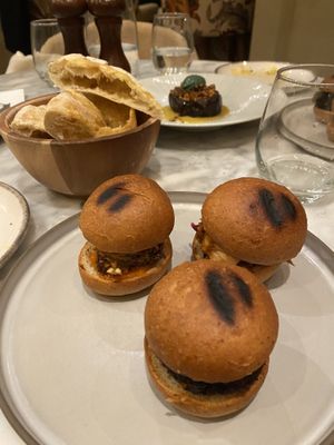 3 sliders - main dish  at Plants by Deliciously Ella in London