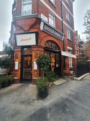 Outside at Plants by Deliciously Ella in London