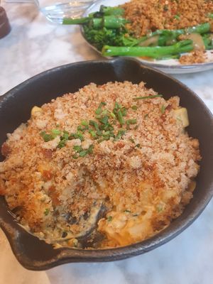 Mac & Cashew Cheese at Plants by Deliciously Ella in London