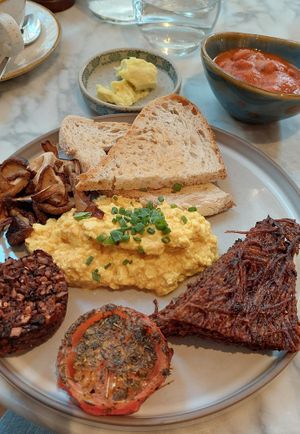 Full English Breakfast at Plants by Deliciously Ella in London