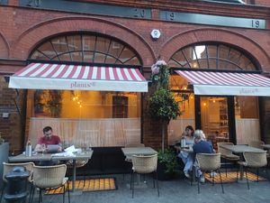 Outside at Plants by Deliciously Ella in London