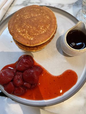 Vanilla pancakes   at Plants by Deliciously Ella in London