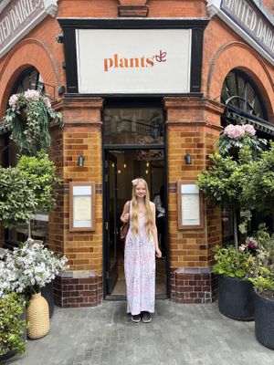 Fancy entrance 🪴  at Plants by Deliciously Ella in London