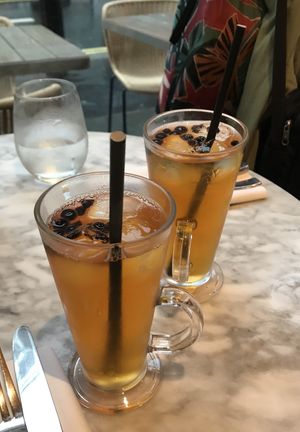 Home made ice tea, very good💕  at Plants by Deliciously Ella in London