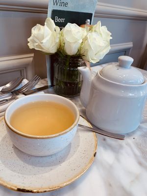 Jasmine green tea  at Plants by Deliciously Ella in London