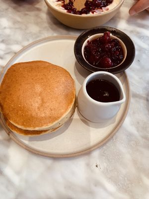 Pancakes  at Plants by Deliciously Ella in London