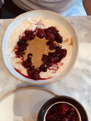 Porridge  at Plants by Deliciously Ella in London