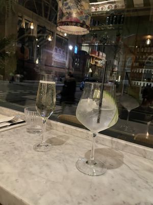 Cucumber 🥒 tonic non alcoholic, sweet but refreshing   at Plants by Deliciously Ella in London