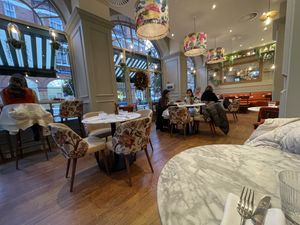 Lovely restaurant   at Plants by Deliciously Ella in London