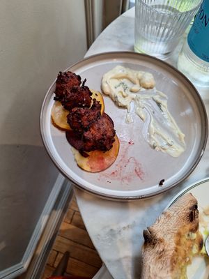 Corn freeters at Plants by Deliciously Ella in London