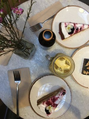 Coffee pitstop at Plants by Deliciously Ella in London