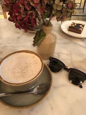 Chai Tea Latte at Plants by Deliciously Ella in London