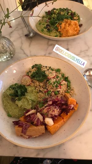 bowls at Plants by Deliciously Ella in London