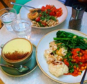 Lovely food at Plants by Deliciously Ella in London