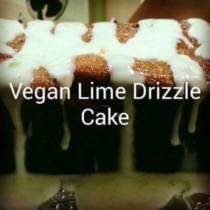 Vegan Lime Drizzle Cake at Boo-Tea-Licious Tea Rooms in Paphos