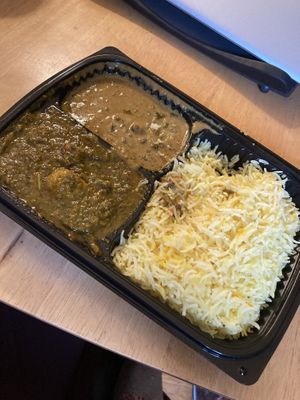 Dhal and spinach 👌 at HealthyWealthy in North London