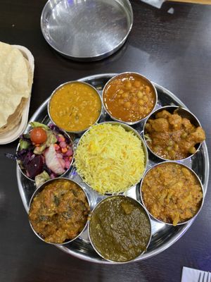 King Thali   at HealthyWealthy in North London