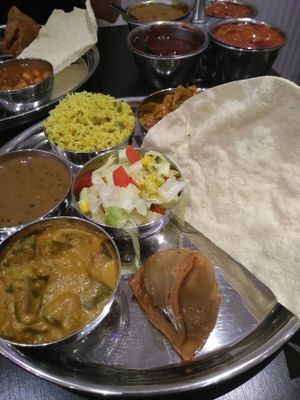 The whole plate at HealthyWealthy in North London