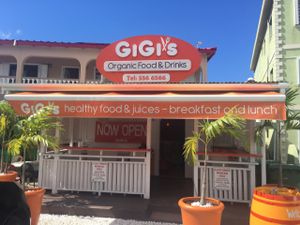 clean & fresh place at GiGi's in Simpson Bay